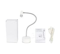 Eighosee LáMpara de Terapia de Luz de UñAs con Sensor Inteligente LáMpara de UñAs de Almacenamiento de Electricidad Recargable por USB Luz de Horneado de Secado RáPido