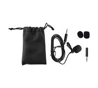 Eighosee Lavalier Micrófono de condensador omnidireccional para teléfonos inteligentes Android y , entrevista, estudio, grabación de video, micrófono con cancelación de ruido