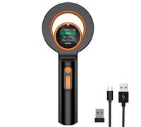 Eighosee Lector de Bluetooth para Mascotas, Escáner Lector de Etiquetas de Universal para Animales (Inalámbrico de 2,4 GHz + Bluetooth + USB), Q40