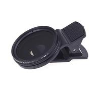 Eighosee Lente de cámara de teléfono móvil de 37 mm, lente profesional, filtro de densidad para smartphone Android, filtro polarizador circular ND2-ND400 Kit