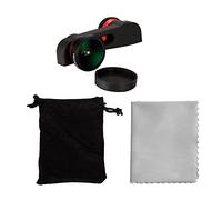 Eighosee Lente ojo de de 180 grados + kit de lente + para 11.9 cm rojo