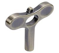Eighosee Llave de afinación de tambor con boca de tornillo cuadrada, herramienta universal de afinación para tambor de percusión, herramienta de montaje (bronce)
