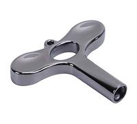 Eighosee Llave de afinación para tambor, boca cuadrada, herramienta universal de afinación de tambor de percusión, herramienta de montaje de tambor (negro)