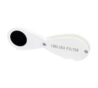 Eighosee Lupas de Joyería 35 X Lupa Plegable con Doble Lente Filtro de Jadelita Chelseas para Relojes de Joyería