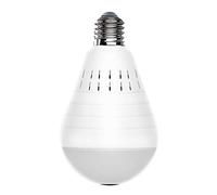 Eighosee Luz LED 960P Wifi Cámara inteligente 360 grados Panorámica Seguridad para el hogar WiFi CCTV Dos Audio Cámara de ojo de