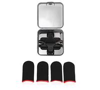 Eighosee Manejar el Controlador del Juego, Juegos de Dedos de Juegos de Teclas FíSicas para Palanca de Mando Artefacto de Juego MóVil de Metal