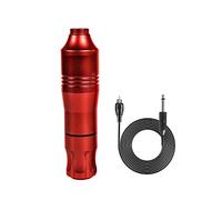 Eighosee MáQuina de Tatuaje Pluma BateríA Rotativa Fuerte para el Cuerpo del Artista Maquillaje Permanente Kits de Tatuaje Profesional para Principiantes Rojo