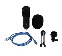 Eighosee Micrófono condensador USB profesional -F500 para juegos de computadora, micrófono competitivo, grabación en , micrófono de chat para PC en y portátil