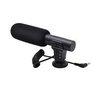 Eighosee Micrófono de condensador estéreo para cámara DSLR y computadora