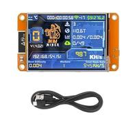 Eighosee Minero de Bitcoin, Criptomonedas y Lotería NerdMiner NMMiner Mejorado, 987KH/S, Alta Velocidad, Pantalla Inteligente de 2.8 Pulgada