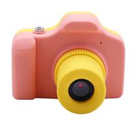 Eighosee Mini Cámara de Fotos Digital LSR de 1.5 pulgadas 1080P adecuada para niños, cámara de juguete multifunción con tarjeta de memoria 8G, el mejor regalo de cumpleaños para niños, color rosa