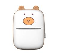 Eighosee Mini impresora fotográfica inalámbrica Bluetooth portátil de papel A6 Paper Impresora térmica de bolsillo con carga USB