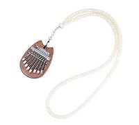 Eighosee Mini kalimba de 8 teclas, piano y pulgar, marimba con colgante accesorio musical