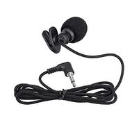 Eighosee Mini micrófono de condensador portátil con solapa manos de 3,5 mm para computadora, PC, portátil, altavoz