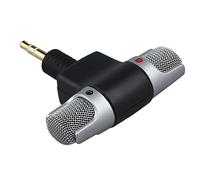 Eighosee Mini micrófono grabador profesional digital portátil para teléfonos inteligentes (teléfono negro)