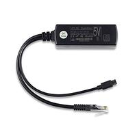 Eighosee Módulo de fuente de alimentación POE divisor aislado estándar de 48 V a 5 V 2.4 A divisor de interfaz USB