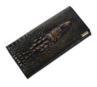 Eighosee Monederos para mujer 2016 de charol con relieve 3D para mujer (canela), canela