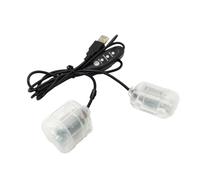 Eighosee Motor de Masaje Vibratorio con Regulación de Velocidades por USB, o Dos Motores de 5 V para Almohadas o Cojines de Masaje