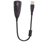 Eighosee Ordenador portátil USB 7.1 con tarjeta de sonido estéreo 7.1 canales Accesorios para computadora