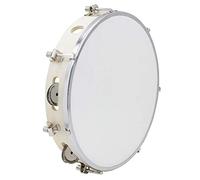 Eighosee Pandereta de Capoeira de 10 pulgadas, pandereta de madera, instrumento musical de precusión, para 150 D