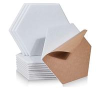 Eighosee Paquete de 12 Paneles AcúSticos Acolchados una Prueba de Sonido, Paneles de Espuma una Prueba de Sonido de 14 X 12 X 0,4 Pulgadas para el Hogar y la Oficina ()