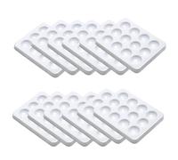 Eighosee Paquete de 12 Placas de Puntos: Placa de Reacción, 12 Pocillos, Polipropileno