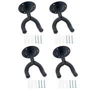 Eighosee Paquete de 4 para guitarra, soportes para colgar en la pared (4 unidades)