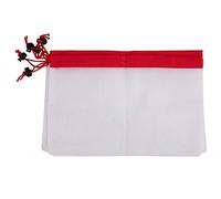 Eighosee Paquete de 5 bolsas reutilizables de para verduras, frutas, juguetes, bolsas de almacenamiento de alta, rojo y