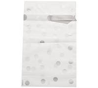 Eighosee Paquete de 50 bolsas con cordón de PEVA para suministros de fiesta, bolsa de regalo para galletas, bufé, caja de regalo para boda, fiesta de compromiso