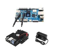 Eighosee Para 5B 8GB RAM + 64GB EMMC Placa de Desarrollo RK3588S 8 Core 64 bit Procesador ProgramacióN Placa Base Enchufe de la UE