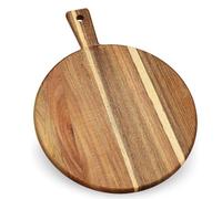 Eighosee para Pizza, para Carne con Asa, Bandeja para Queso y Pan, Bandeja para Guardar Frutas y Verduras B