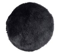 Eighosee Parabrisas peludo para micrófono, cubierta de viento para micrófono azul