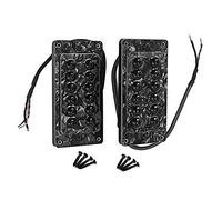 Eighosee Pastillas Humbucker de doble bobina con imanes de cerámica para guitarra eléctrica, 2 unidades