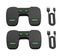 Eighosee Pedal Inalámbrico con Doble Interruptor, Volteador de Páginas de Música, Pedal Silencioso para Tabletas, Teléfonos Inteligentes, Antideslizante