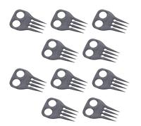 Eighosee Peine de Caballo de 10 Piezas para Herramienta de EquitacióN Al Aire Libre