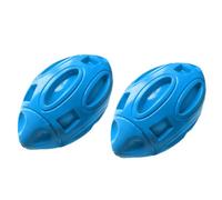 Eighosee Pelota de Goma para Apretar para Perros Agresivos A los Que Les Masticar, Pelota de Fútbol Resistente A la Masticación