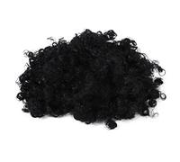 Eighosee Peluca afro enrrollada negra