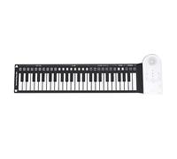 Eighosee Piano ElectróNico Manual de 49 Teclas Piano Manual Plegable PortáTil Instrumento de Teclado para Principiantes Piano ElectróNico