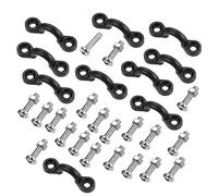 Eighosee Piezas de repuesto con hebilla de de cuerda para cubierta de velero fijo C, accesorios de ligero de nailon