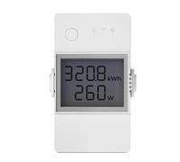 Eighosee POW Elite 20A Power Meter Smart Switch ESP32 Chip Pantalla LCD ProteccióN Sobrecarga