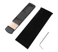 Eighosee Práctica de guitarra de bolsillo, cuello de 4 trastes, herramienta portátil de práctica de acordes para principiantes, entrenador de acordes