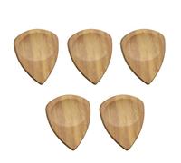 Eighosee Púas de Guitarra Ranuradas, Púas de Guitarra de Madera, Púas de Guitarra de Madera para Guitarra Eléctrica, Acústica o Bajo,e