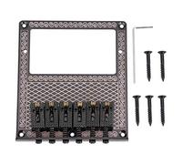 Eighosee Puente de guitarra duradero con ranura Humbucker para guitarras eléctricas TL (borde negro)