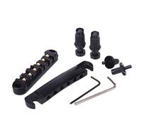 Eighosee Puente y cordal negro para guitarra de 4,5 x 2,3