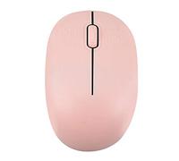 Eighosee Ratón inalámbrico portátil silencioso de 2,4 G, micrófono silencioso con receptor USB 800/1600 para ordenador portátil de escritorio, color rosa