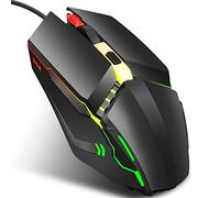 Eighosee RatóN para Juegos con Cable USB Computadora Juegos de Oficina RatóN Competitivo