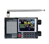 Eighosee Receptor de Banda de Alta Sensibilidad con Antena Negra DP-666 TEF6686 Actualizado