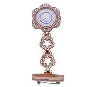 Eighosee Reloj de enfermera, reloj de cuarzo con refuerzo para enfermera, w#1, rosa