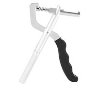 Eighosee Removedor de pasadores de correa de reloj ajustable, 3 , kit de reparación de alicates de eslabones, plata