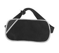 Eighosee Riñoneras unisex de nailon impermeable, multifuncional, antirrobo, casual, sólido, deportes al aire libre, Gray, Talla única